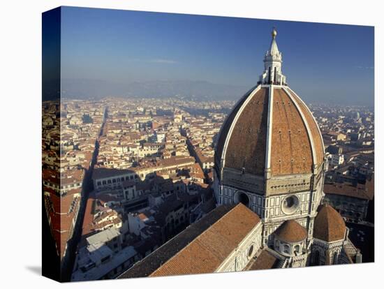 View from the Campanile of the Duomo (Cathedral) of Santa Maria Del Fiore, Florence, Tuscany, Italy-Robert Francis-Premier Image Canvas
