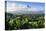 View from the Daraga Church over Mount Mayon Volcano, Legaspi, Southern Luzon, Philippines-Michael Runkel-Premier Image Canvas