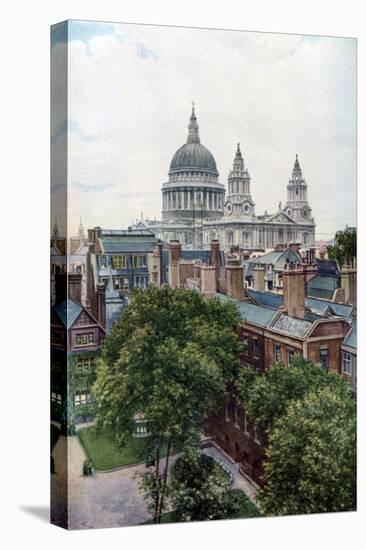 View from the Old Bailey Towards St Paul's Cathedral, London, C1930S-WS Campbell-Premier Image Canvas