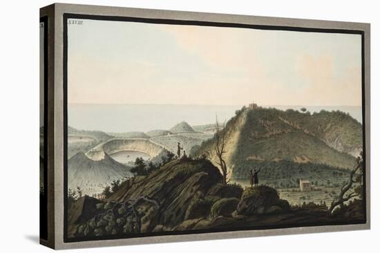 View from the Top of Monte Gauro or Barbaro into its Crater-Pietro Fabris-Premier Image Canvas