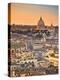 View from the Top of Vittoriano, Rome, Lazio, Italy, Europe-Francesco Iacobelli-Premier Image Canvas