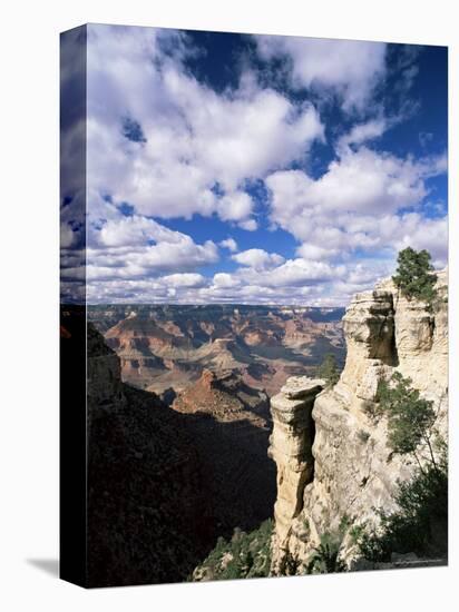 View from the Upper Section of the Bright Angel Trail, Beneath the South Rim, Arizona, USA-Ruth Tomlinson-Premier Image Canvas