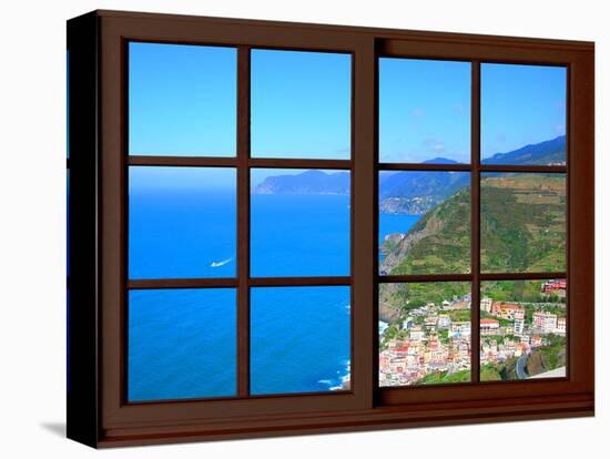View from the Window at Cinque Terre-Anna Siena-Premier Image Canvas