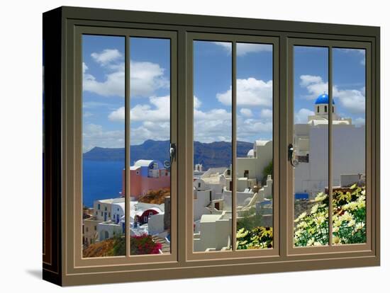 View from the Window at Mykonos Island 4-Anna Siena-Premier Image Canvas