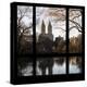 View from the Window - Central Park in Autumn-Philippe Hugonnard-Premier Image Canvas