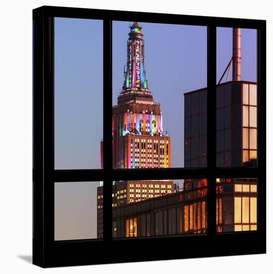 View from the Window - Empire State Building-Philippe Hugonnard-Premier Image Canvas