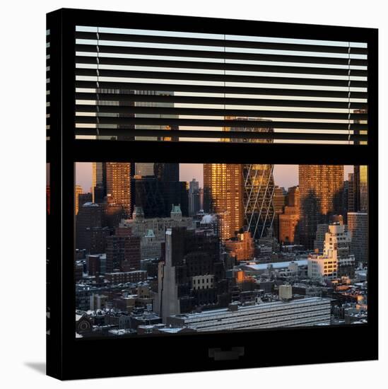 View from the Window - Hell's Kitchen at Sunset - Manhattan-Philippe Hugonnard-Premier Image Canvas