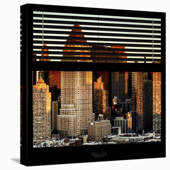 View from the Window - Hell's Kitchen at Sunset - Manhattan-Philippe Hugonnard-Premier Image Canvas