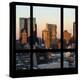 View from the Window - Hell's Kitchen at Sunset - Manhattan-Philippe Hugonnard-Premier Image Canvas