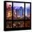 View from the Window - Hell's Kitchen Night - Manhattan-Philippe Hugonnard-Premier Image Canvas