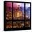 View from the Window - Hell's Kitchen Night - Manhattan-Philippe Hugonnard-Premier Image Canvas