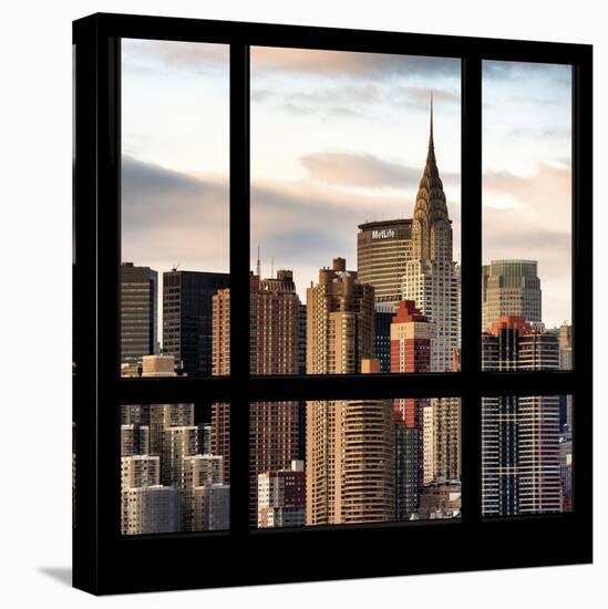 View from the Window - New York Skyline-Philippe Hugonnard-Premier Image Canvas