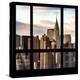 View from the Window - New York Skyline-Philippe Hugonnard-Premier Image Canvas