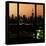 View from the Window - Night Skyline - New York City-Philippe Hugonnard-Premier Image Canvas