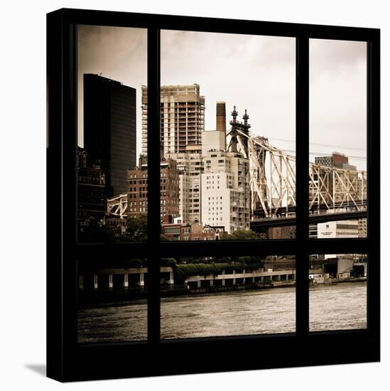 View from the Window - Queensboro Bridge-Philippe Hugonnard-Premier Image Canvas