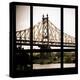 View from the Window - Queensboro Bridge-Philippe Hugonnard-Premier Image Canvas