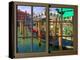 View from the Window Rialto Bridge at Venice-Anna Siena-Premier Image Canvas