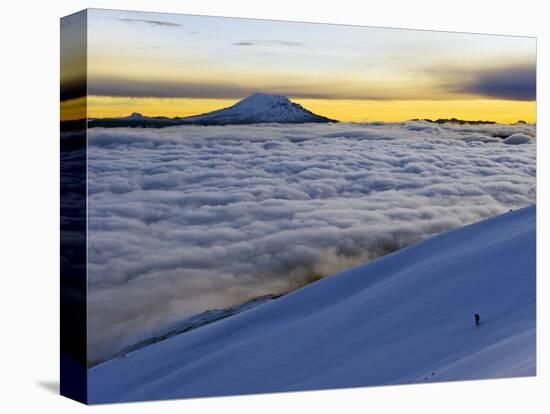 View From Volcan Cotopaxi, 5897M, Highest Active Volcano in the World, Ecuador, South America-Christian Kober-Premier Image Canvas