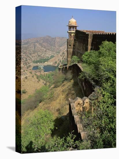 View from Walls of Jaigarh Fort, Amber, Near Jaipur, Rajasthan State, India-Richard Ashworth-Premier Image Canvas