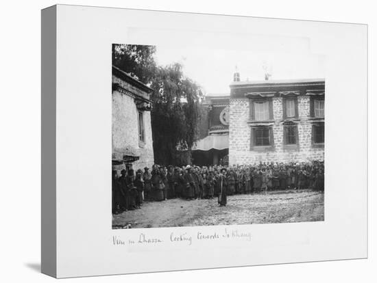 View in Lhasa Looking Towards Jokang, Tibet, 1903-04-John Claude White-Premier Image Canvas