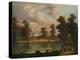 View in St. Jamess Park Showing Rosamonds Pond, 1840-William Hogarth-Premier Image Canvas