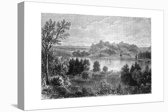 View in the Valley of the Upper Mississippi, 1877-null-Premier Image Canvas