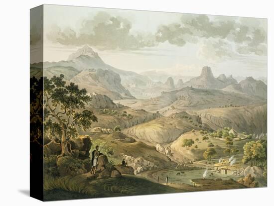 View Near the Village of Asceriah, in Abyssinia, Engraved by Daniel Havell (1785-1826) 1809-Henry Salt-Premier Image Canvas