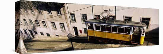 View of a Cable Car, Elevador Da Gloria, Lisbon, Portugal-null-Premier Image Canvas