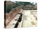 View of a Communal Lavatory, Possibly Part of the Hadrianic Bath Complex, circa 127 AD-null-Premier Image Canvas