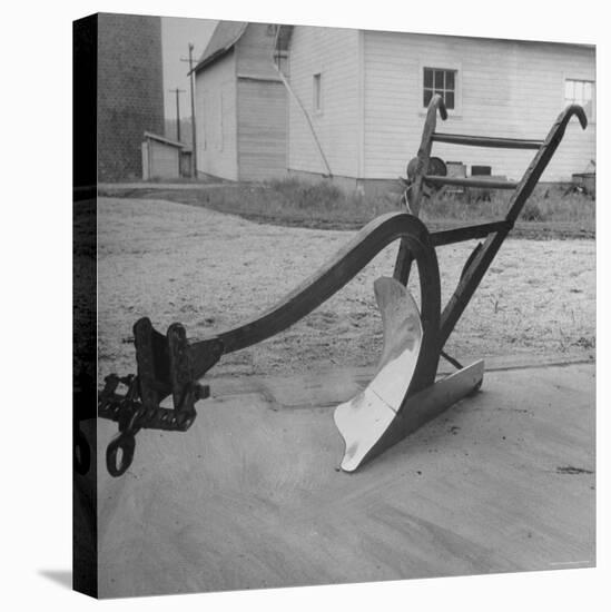 View of a Farmer's Plow-Wallace Kirkland-Premier Image Canvas