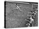 View of a US Track Race, University of Pennsylvania-George Silk-Premier Image Canvas