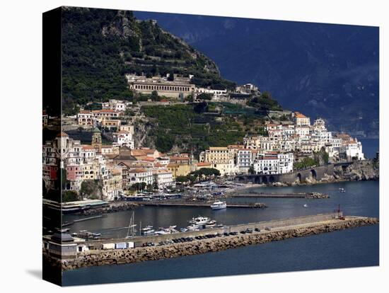 View of Amalfi, Amalfi Coast, Campania, Italy, Europe-null-Premier Image Canvas