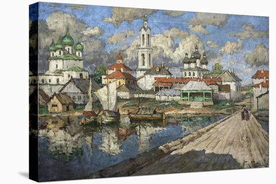 View of an Old Town, 1919-Konstantin Ivanovich Gorbatov-Premier Image Canvas