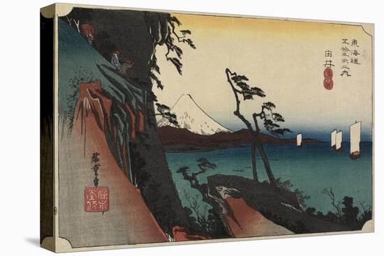 View of Arai, C. 1830-1844-Utagawa Kunisada-Premier Image Canvas