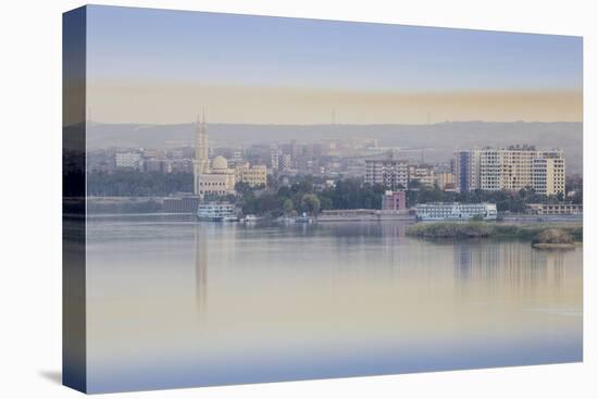 View of Aswan and River Nile, Aswan, Upper Egypt, Egypt, North Africa, Africa-Jane Sweeney-Premier Image Canvas