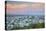View of Auckland from Mount Eden at Sunset, Auckland, North Island, New Zealand, Pacific-Ian-Premier Image Canvas
