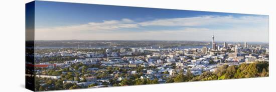 View of Auckland from Mount Eden, Auckland, North Island, New Zealand-Ian Trower-Premier Image Canvas