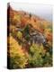 View of Autumnal Rocks, Blue Ridge Parkway, North Carolina, USA-Adam Jones-Premier Image Canvas