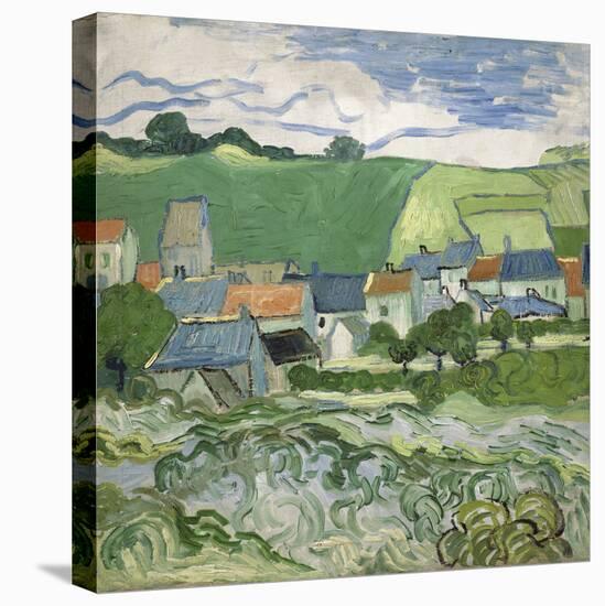 View of Auvers, 1890-Vincent van Gogh-Premier Image Canvas