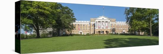 View of Bascom Hill with University of Wisconsin-Madison and Bascom Hall, Madison, Dane County,...-Panoramic Images-Premier Image Canvas