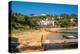 View of beach and whitewashed villas of Porto Rafael, Sardinia, Italy, Mediterranean, Europe-Frank Fell-Premier Image Canvas