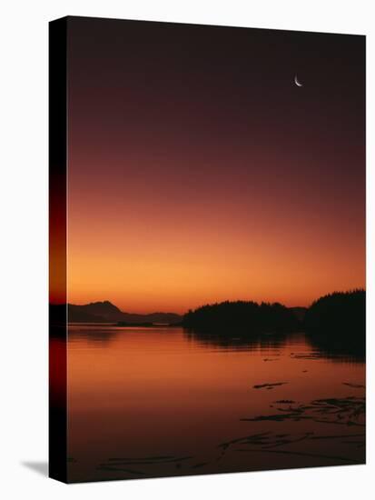 View of Beach at Dawn, Vancouver Island, British Columbia-Stuart Westmorland-Premier Image Canvas