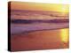 View of Beach at Sunset, Near Santa Cruz, California, USA-Stuart Westmoreland-Premier Image Canvas