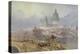 View of Blackfriars Bridge and St Paul's Cathedral, London, 1840-David Roberts-Premier Image Canvas