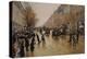 View of Boulevards-Jean Béraud-Premier Image Canvas