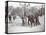 View of Boys Playing Basketball on a Court at Tompkins Square Park on Arbor Day, New York, 1904-Byron Company-Premier Image Canvas