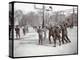 View of Boys Playing Basketball on a Court at Tompkins Square Park on Arbor Day, New York, 1904-Byron Company-Premier Image Canvas