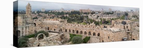 View of buildings in an Old City, Jerusalem, Israel-null-Premier Image Canvas