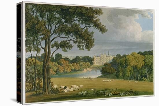 View of Burghley House, Seat of the Marquis of Exeter-Frederick Mackenzie-Premier Image Canvas