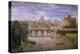 View of Castel Sant'Angelo in Rome-Gaspar van Wittel-Premier Image Canvas